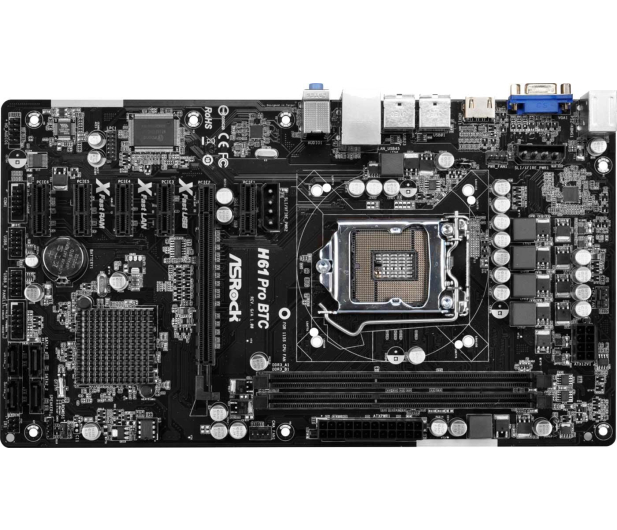 ASRock H61-PRO BTC (H61 PCI-E DDR3) - 168375 - zdjęcie 3
